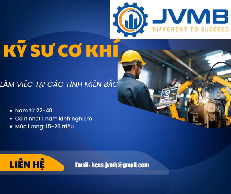 TUYỂN DỤNG KỸ SƯ CƠ KH&Iacute;