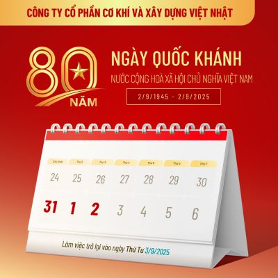 LỊCH NGHỈ LỄ QUỐC KHÁNH NĂM 2025